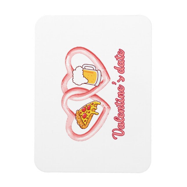 Imán Cerveza de San Valentín (Vertical)