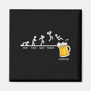 Imán Cerveza del jueves viernes - Semana de lunes a vie