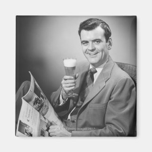 Imán Cerveza helada