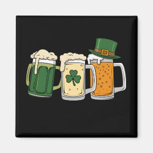 Imán Cerveza Irlandesa Bandera de Irlanda Día de San Pa