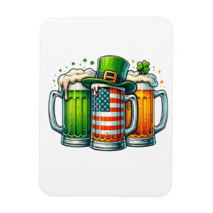 Imán Cerveza Irlandesa Irlanda Día de San Patricio Fies