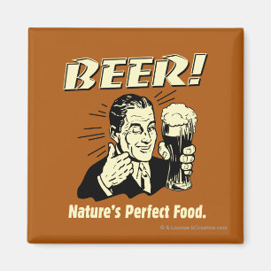 Imán Cerveza: La comida perfecta de la naturaleza