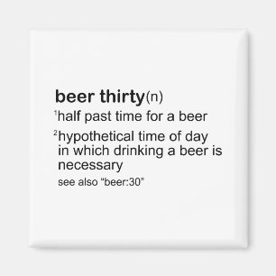 Imán Cerveza treinta