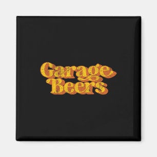 Imán Cervezas de garaje Beber cerveza Retro divertido D