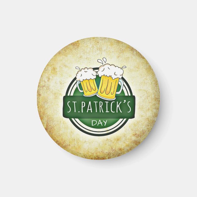 Imán Cervezas de San Patricio (Frente)