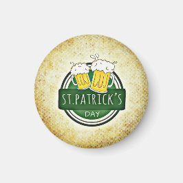 Imán Cervezas del Día de San Patricio