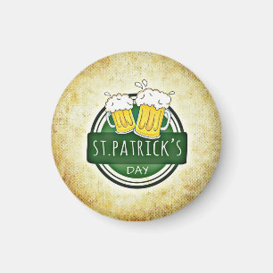 Imán Cervezas del Día de San Patricio