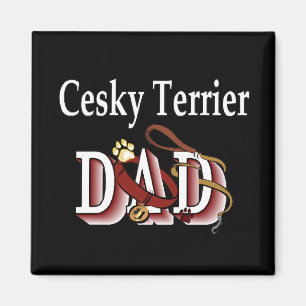 Imán Cesky Terrier DAD Magnet