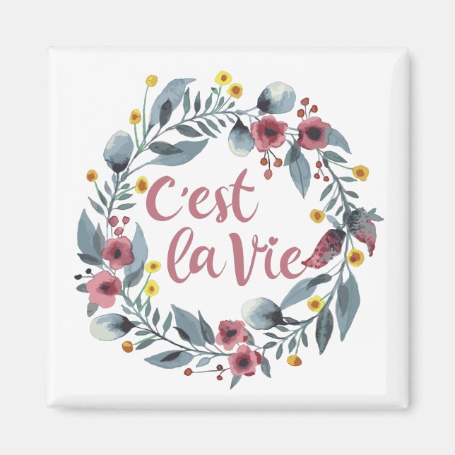 Imán C'est La Vie French (Frente)