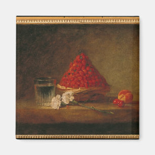 Imán Cesta con las fresas salvajes, c.1761
