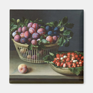 Imán Cesta de ciruelos y cesta de fresas, 1632