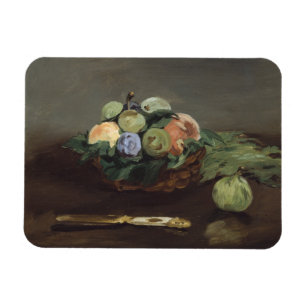 Imán Cesta de fruta de Edouard Manet