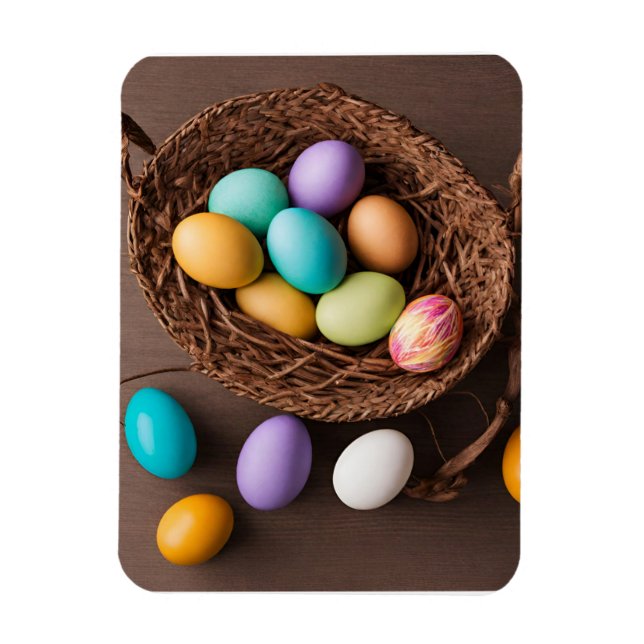 Imán Cesta de Pascua (Vertical)