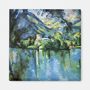 Imán Cezanne - El lago de Annecy