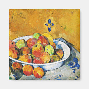 Imán Cezanne - La placa de manzanas