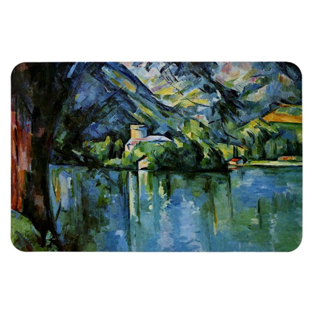Imán Cezanne - Lac d'Annecy (Horizontal)
