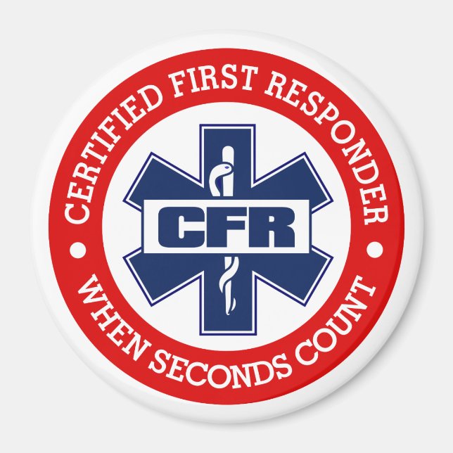Imán CFR (Respondedor certificado primero) (Frente)