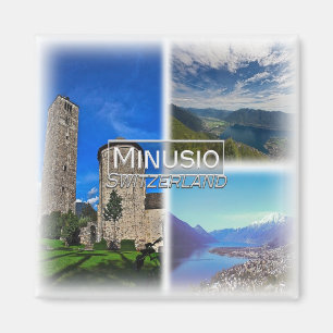 Imán CH0289 Europa, Suiza, Minusio, Fridge