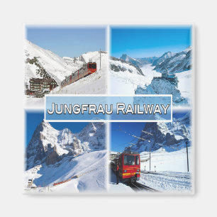 Imán CH Suiza - Ferrocarril Jungfrau -