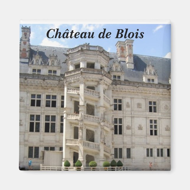 Imán Ch�teau de Blois - (Frente)