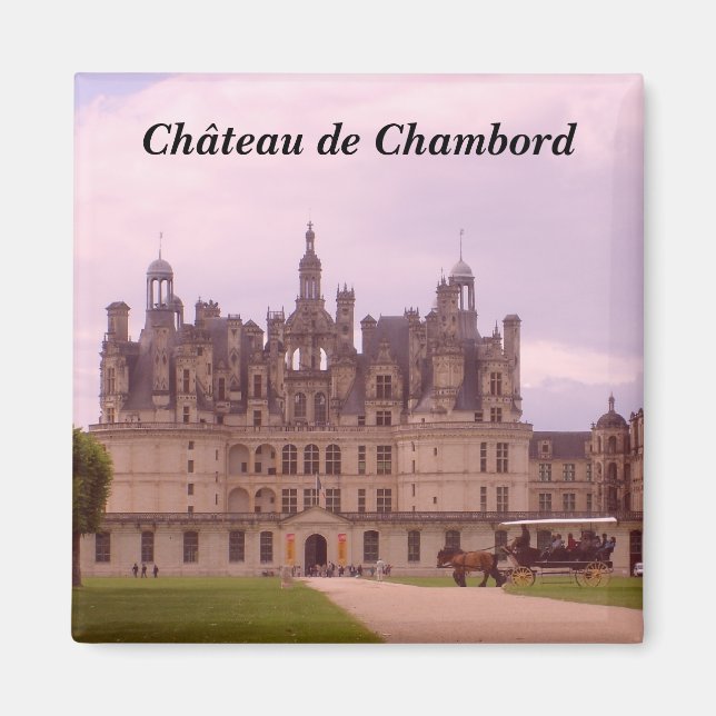 Imán Ch�teau de Chambord - (Frente)