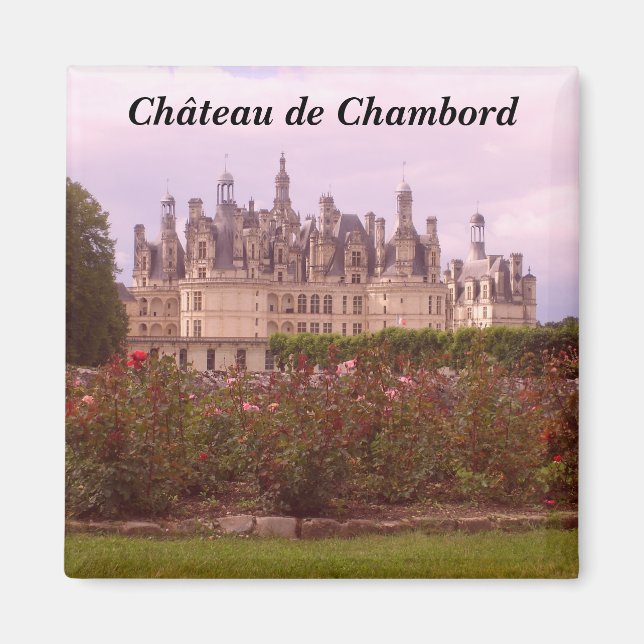 Imán Ch�teau de Chambord - (Frente)