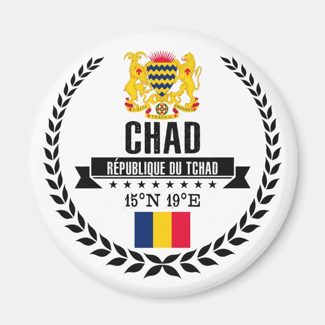 Imán Chad (Frente)