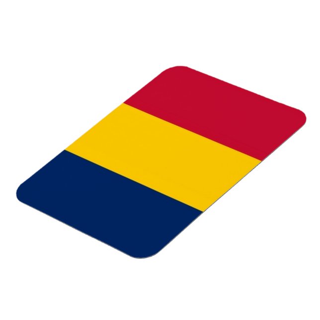 Imán Chad - Bandera - (Lado Izquierdo)