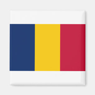 Imán Chad Flag