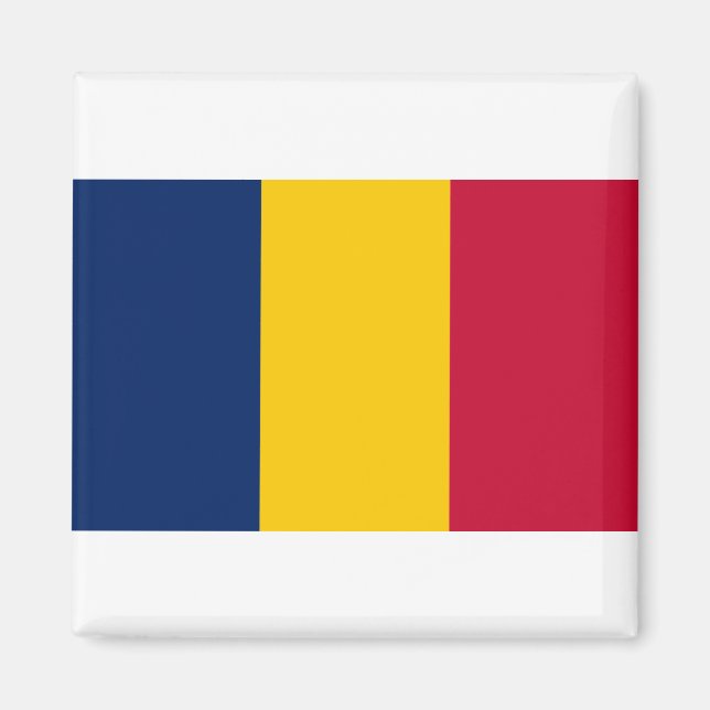 Imán Chad Flag (Frente)