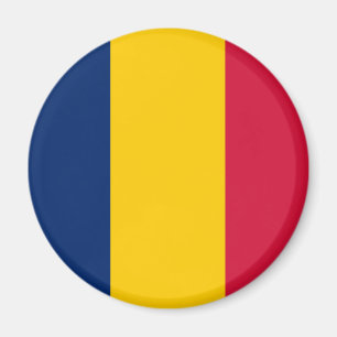 Imán Chad Flag Magnet