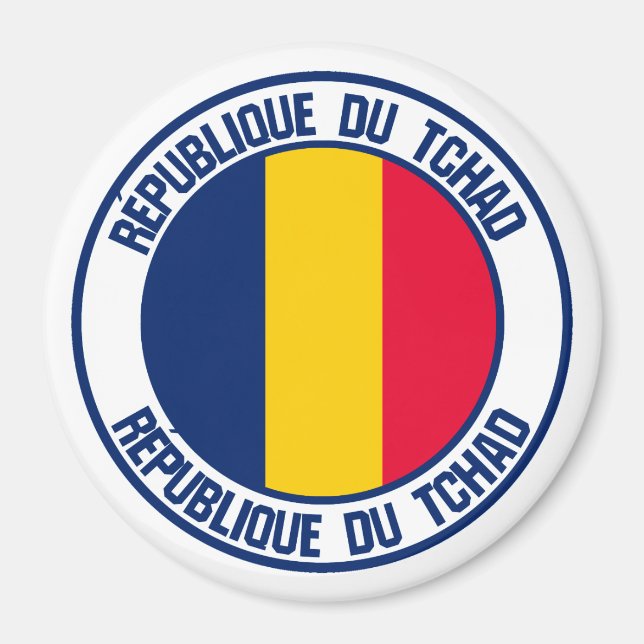 Imán Chad Round Emblem (Frente)