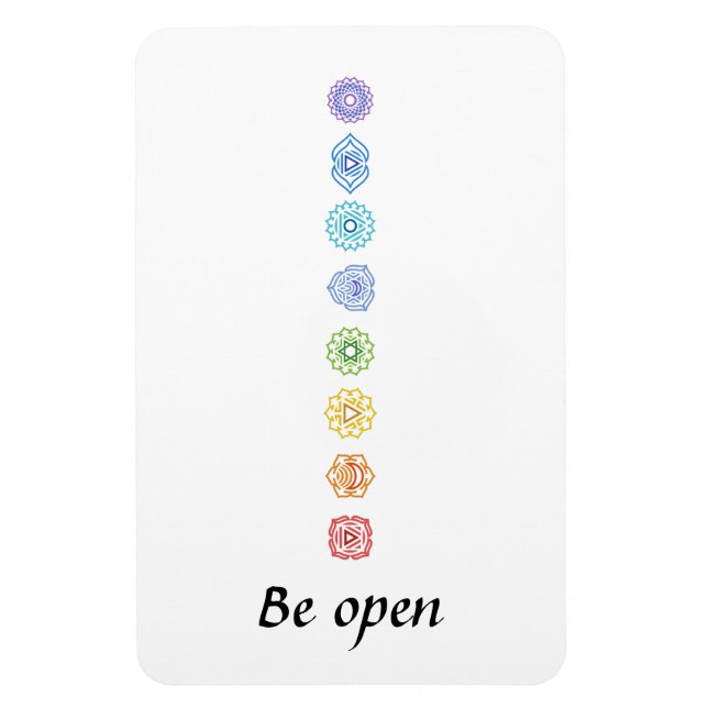 Imán Chakra de Kundalini Yoga Esté Abierto (Vertical)