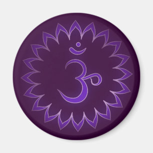 Imán Chakra de la Corona "Stenciada" - Sahasrara