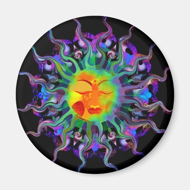 Imán Chakra Sun Magnet (Frente)