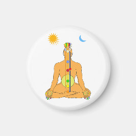 Imán Chakras Sentados