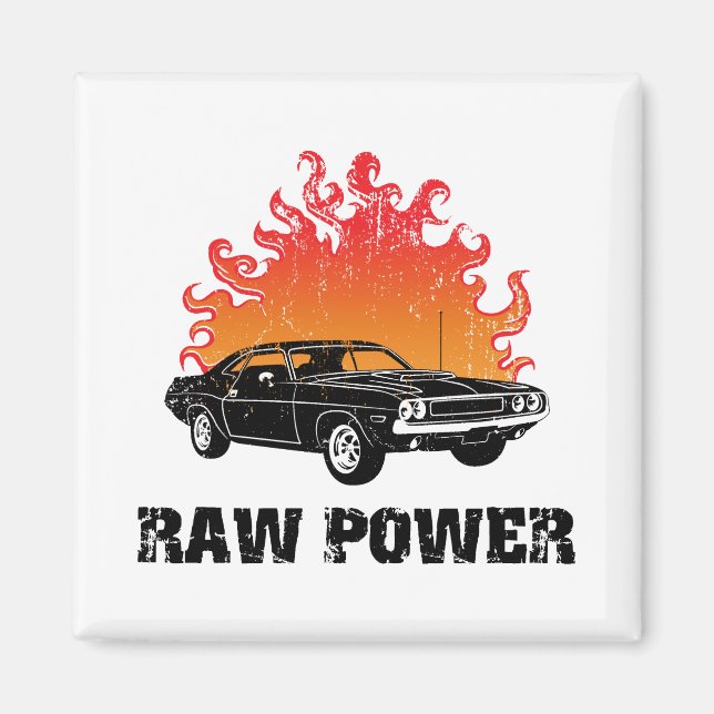 Imán Challenger de Hemi 1970 (Frente)