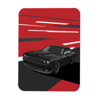 Imán Challenger RT negro