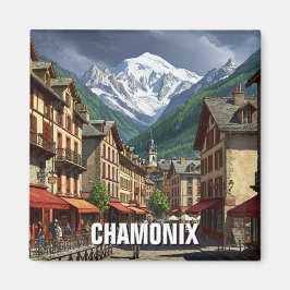Imán Chamonix France Mont Blanc