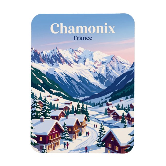 Imán Chamonix Francia (Vertical)