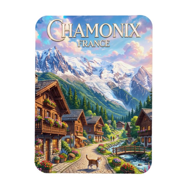 Imán Chamonix Francia (Vertical)
