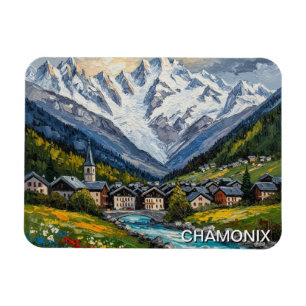 Imán Chamonix Francia Mont Blanc