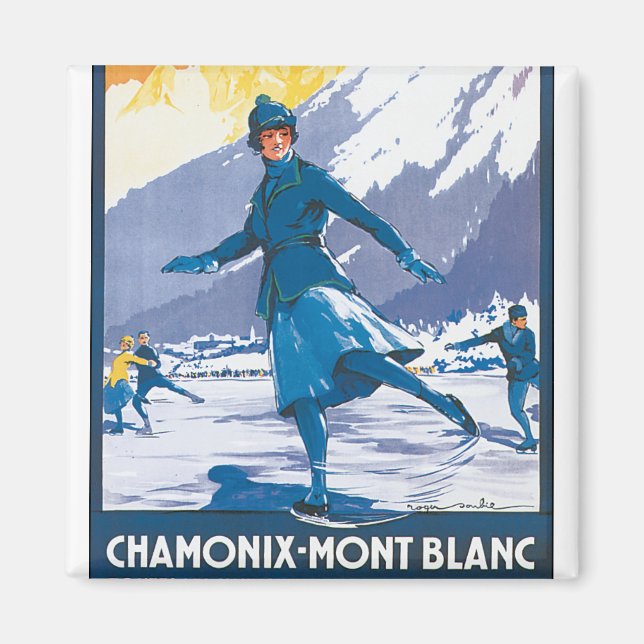 Imán Chamonix-Mont Blanc (Frente)