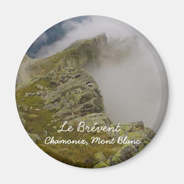 Imán Chamonix, Mont Blanc, Le Brévent (Magnet) (Frente)