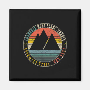 Imán Chamonix Valley Mont Blanc Francia Esquí Snowboard