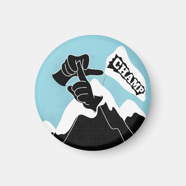 Imán Champ - Diseño ASL (Frente)