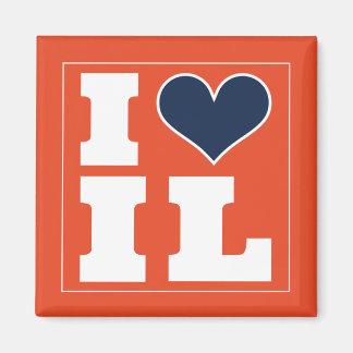 Imán Champaign Urbana (IL) Football Watch Fiesta Fridge