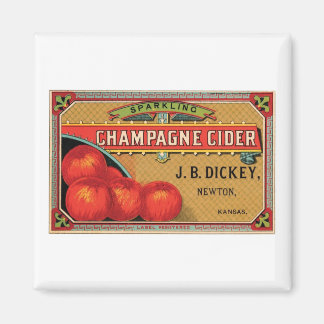 Imán Champán Cider JB Dickey, Newton, Kansas