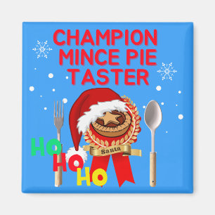 Imán Champion Mince Pie Taster - Santa