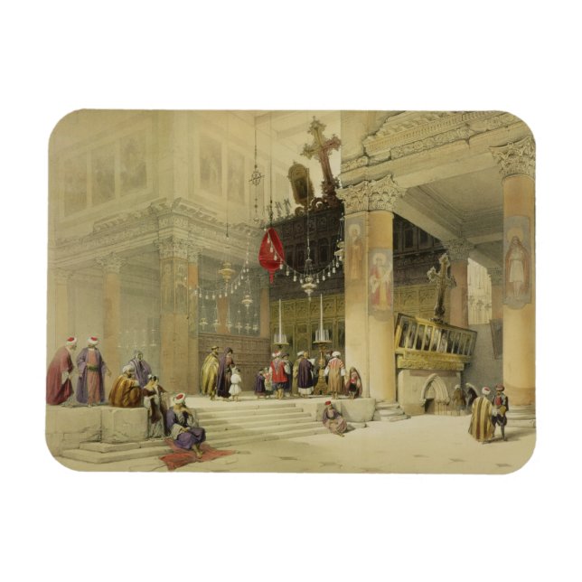 Imán Chancel de la Iglesia de Santa Elena, plato 87 de (Horizontal)
